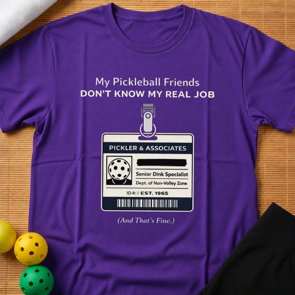 Real Job Pickleball T-Shirt