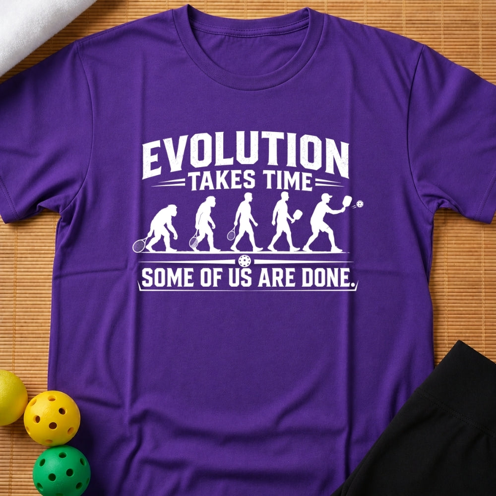 Funny Evolution Pickleball Shirt