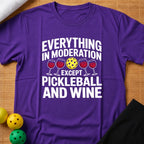 Wine & Pickleball T-Shirt