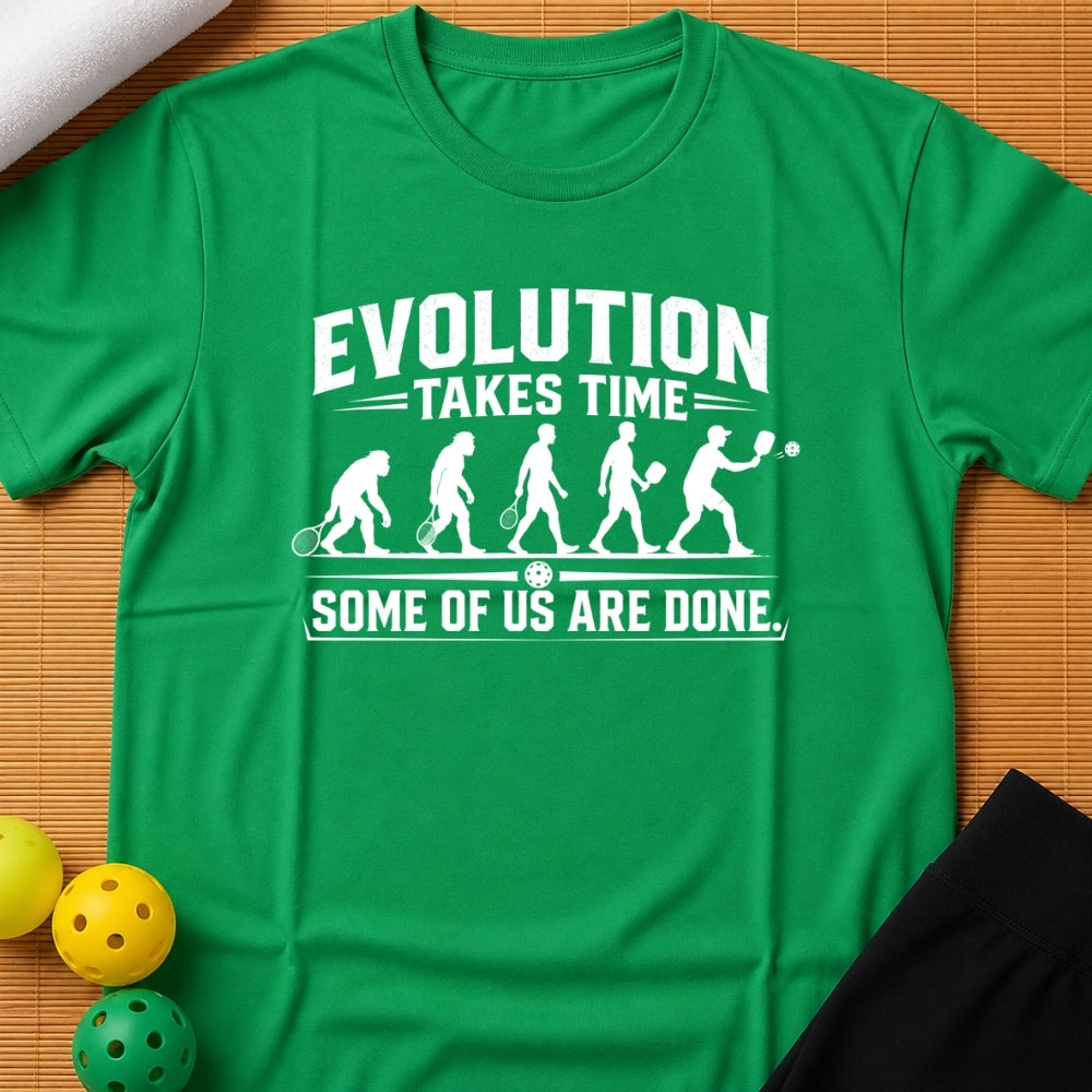 Funny Evolution Pickleball Shirt