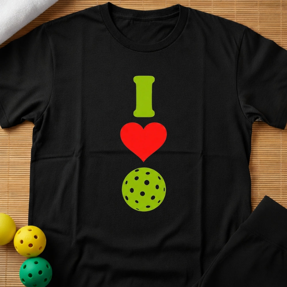 I Love Pickleball T-Shirt