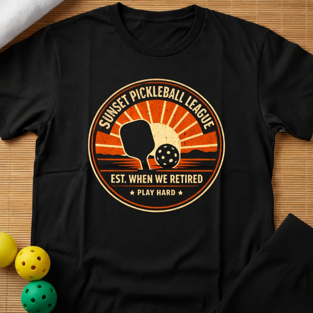 Sunset Pickleball League Shirt