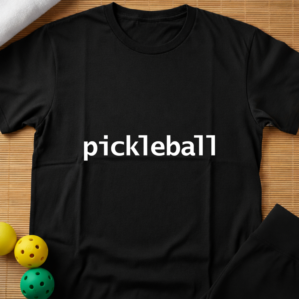 Minimalistic Pickleball T-Shirt