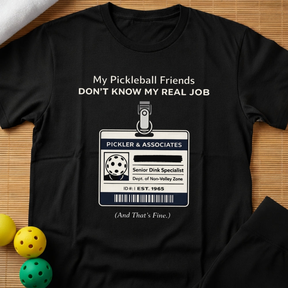 Real Job Pickleball T-Shirt