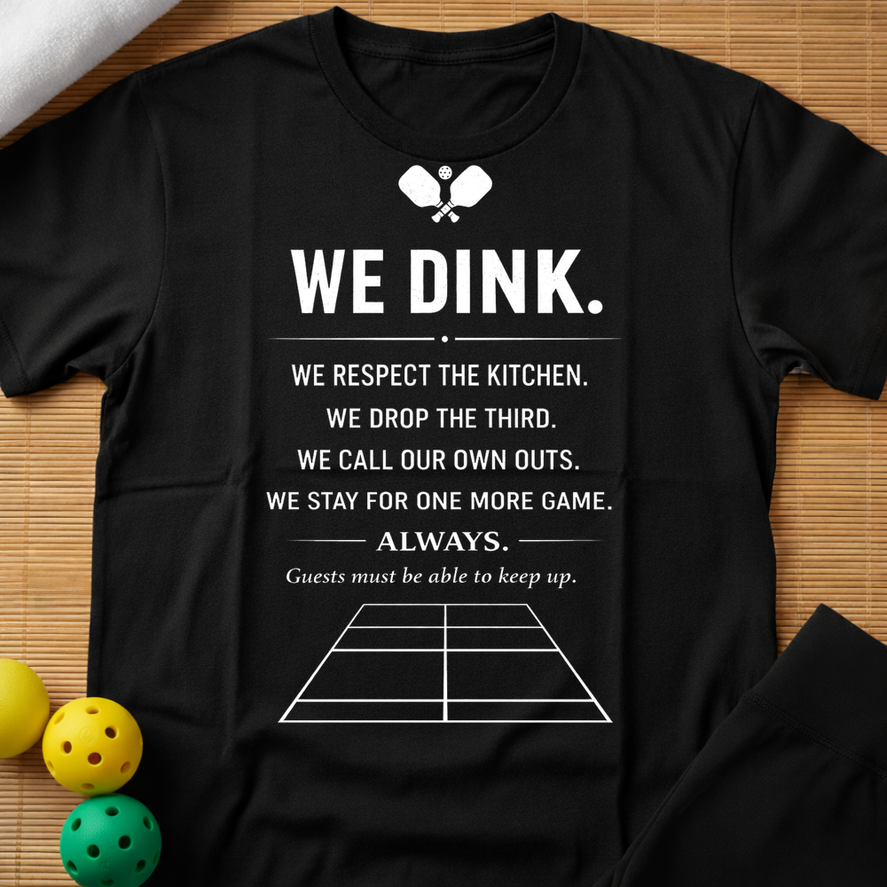 We Dink T-Shirt