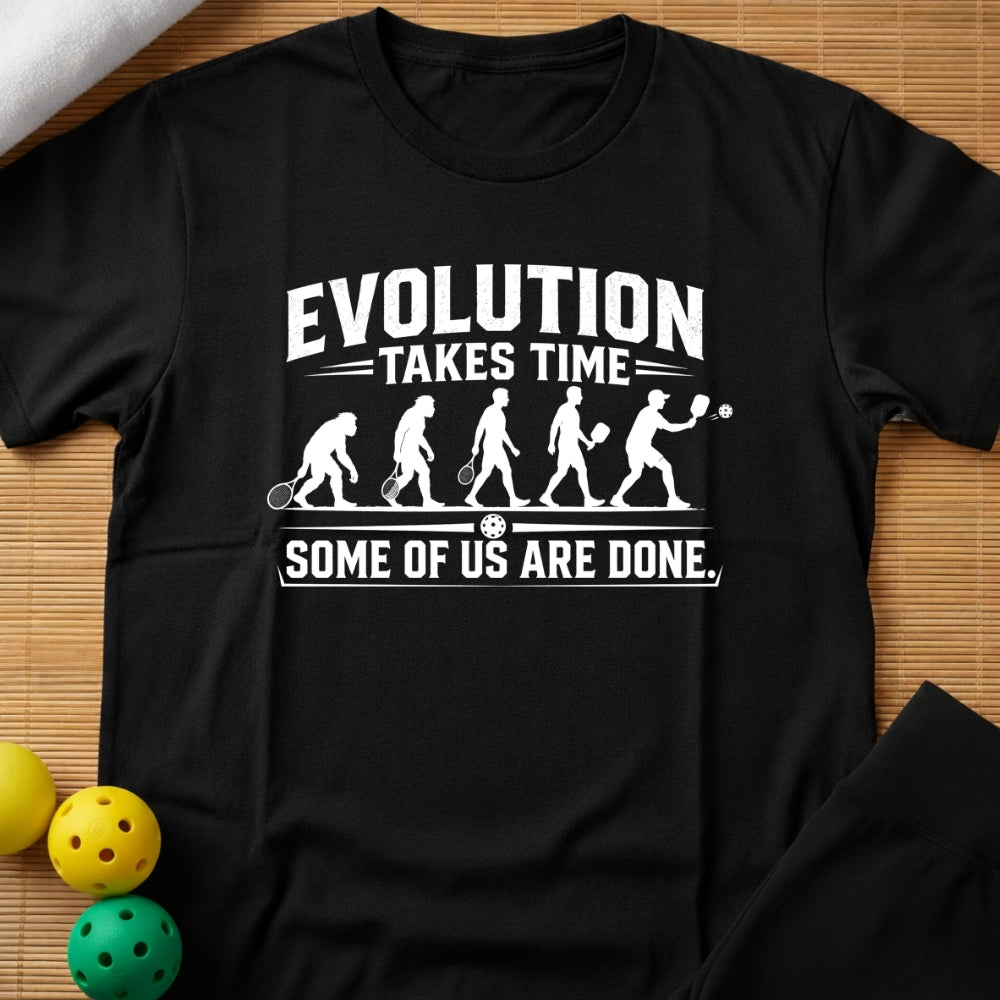 Funny Evolution Pickleball Shirt