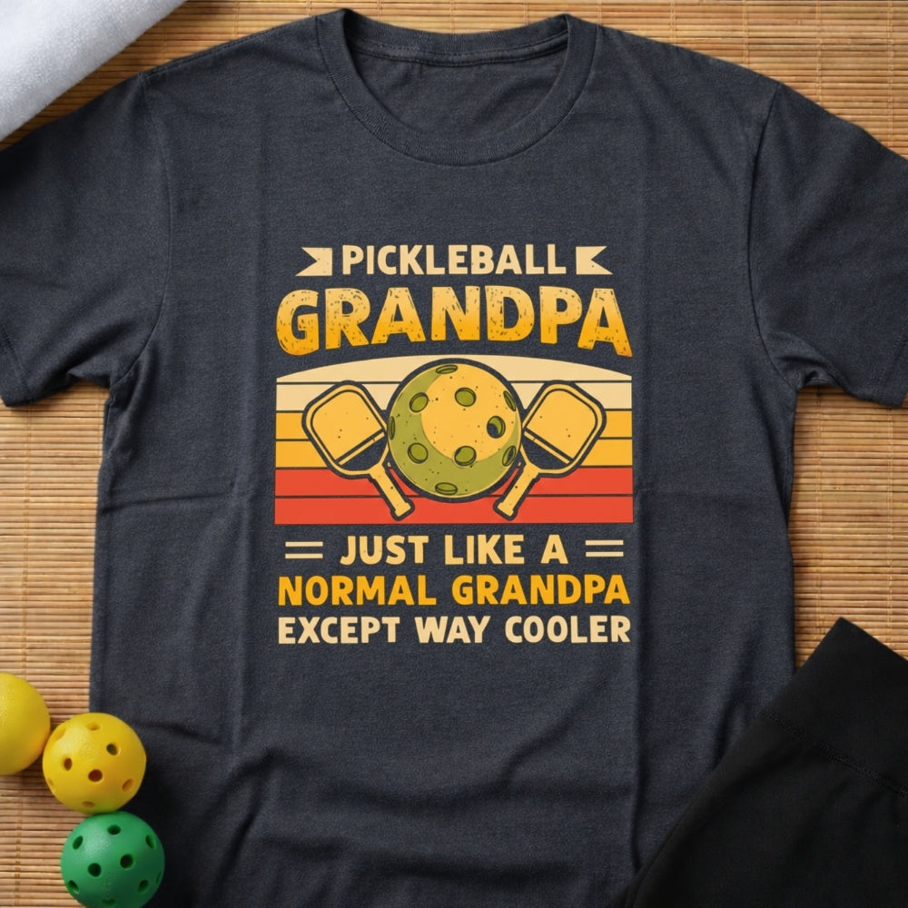 Cool Pickleball Grandpa T-Shirt