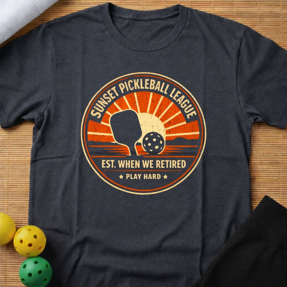 Sunset Pickleball League Shirt