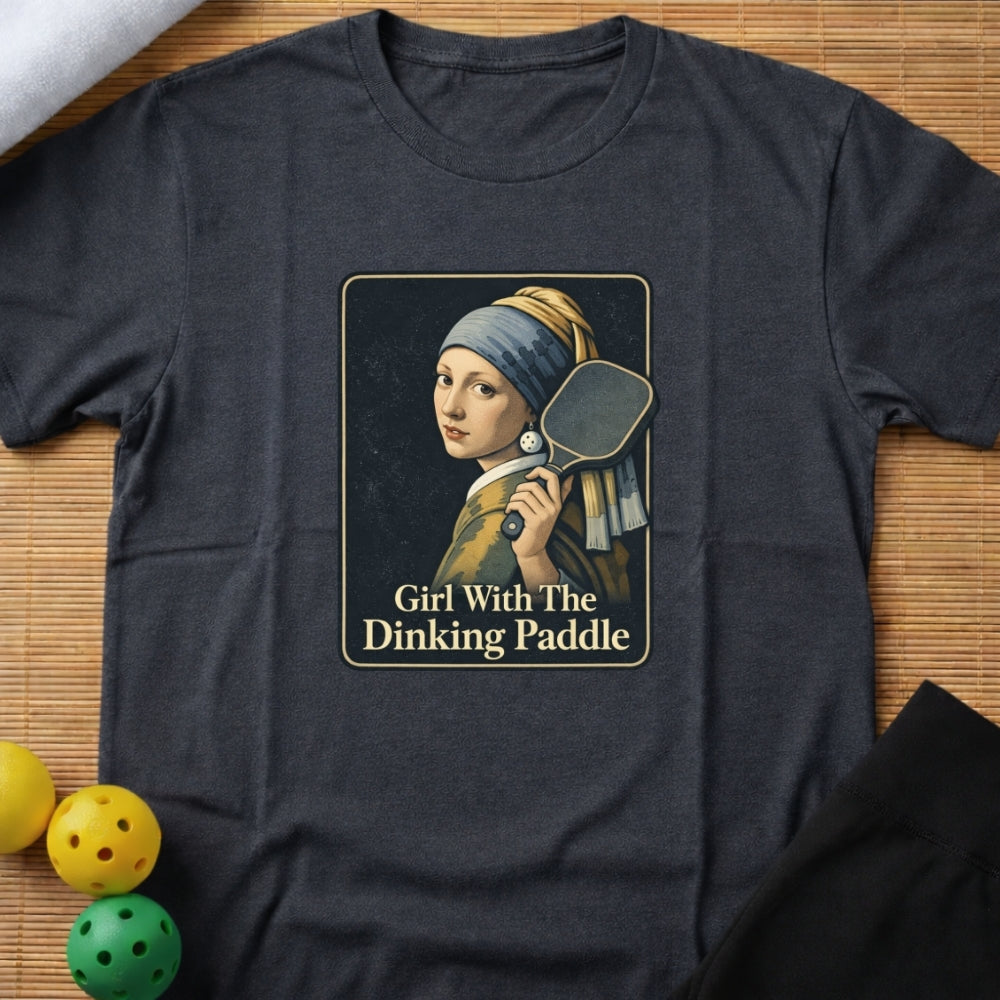 Girl With The Dinking Paddle T-Shirt