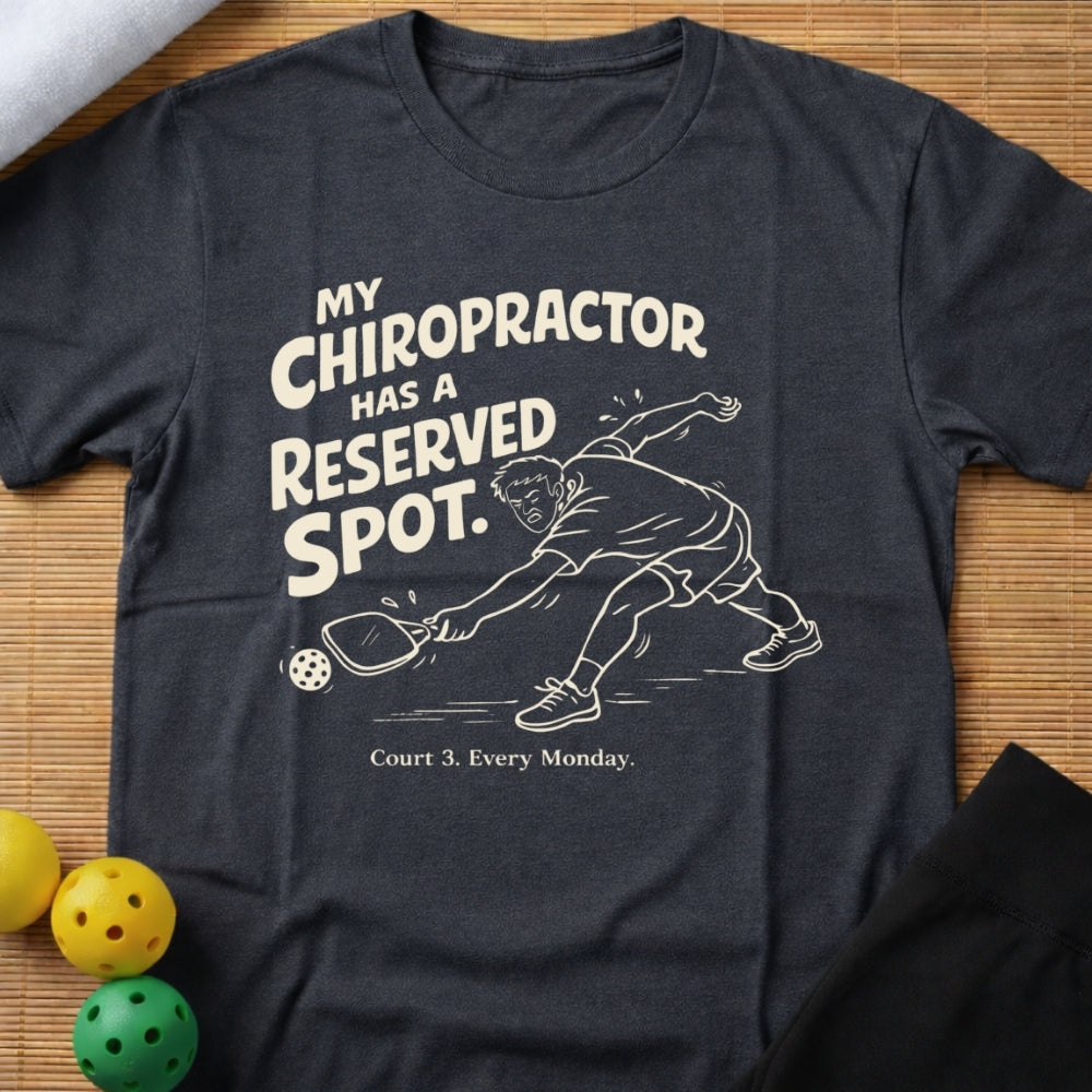 Chiropractor Pickleball T-Shirt