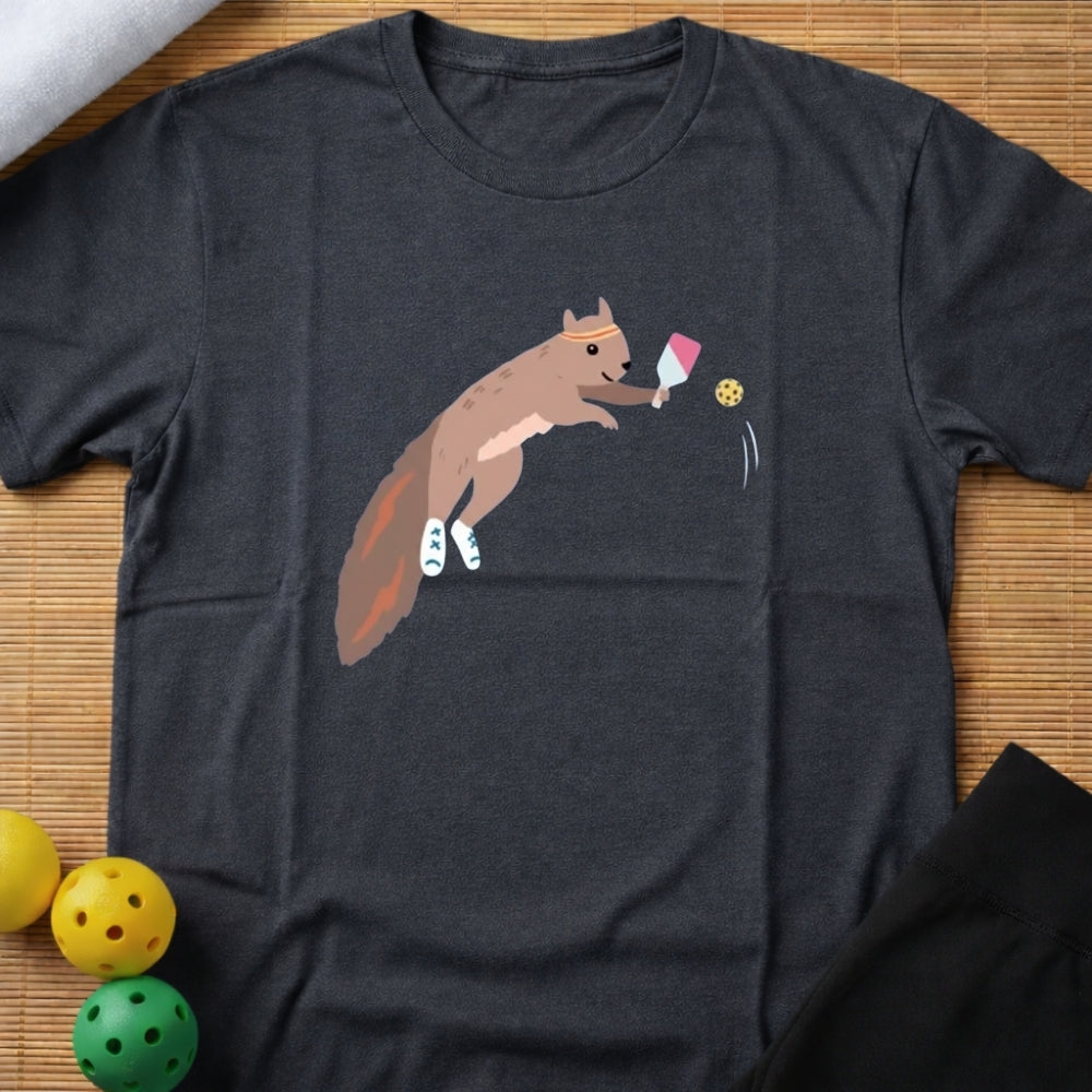 Pickleball Squirrel T-Shirt