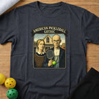 American Pickleball Gothic T-Shirt