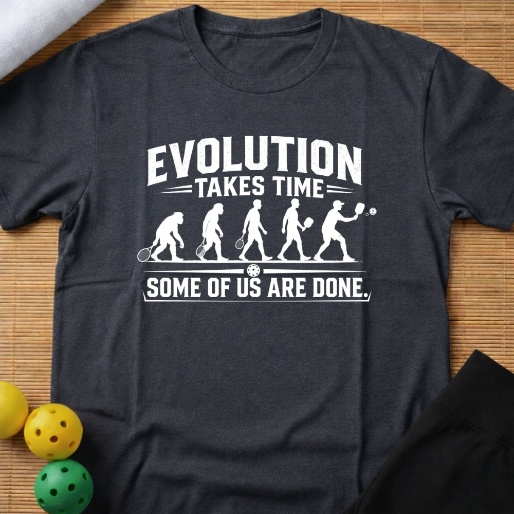 Funny Evolution Pickleball Shirt