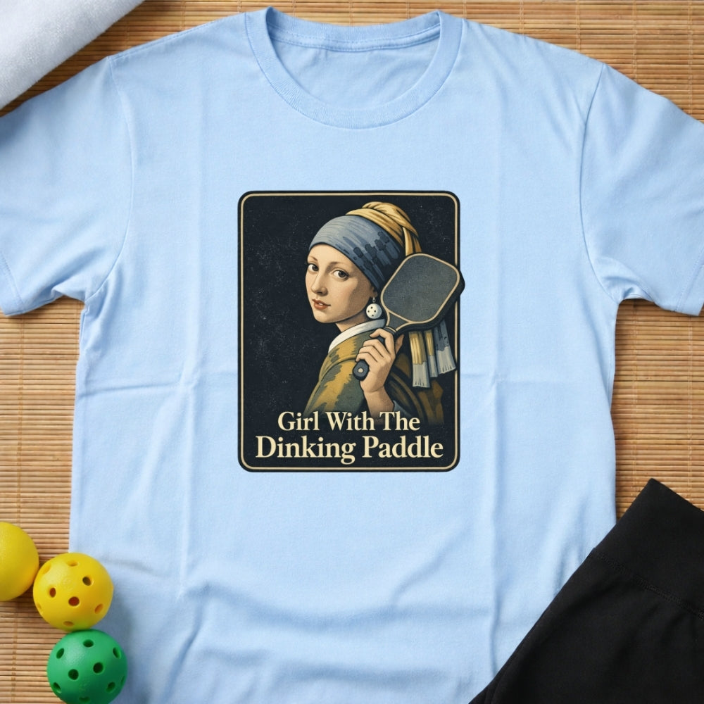 Girl With The Dinking Paddle T-Shirt