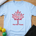 Canadian Maple Leaf Pickleball T-Shirt