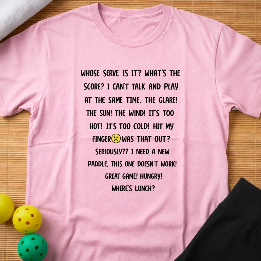 Pickleball Talk T-Shirt