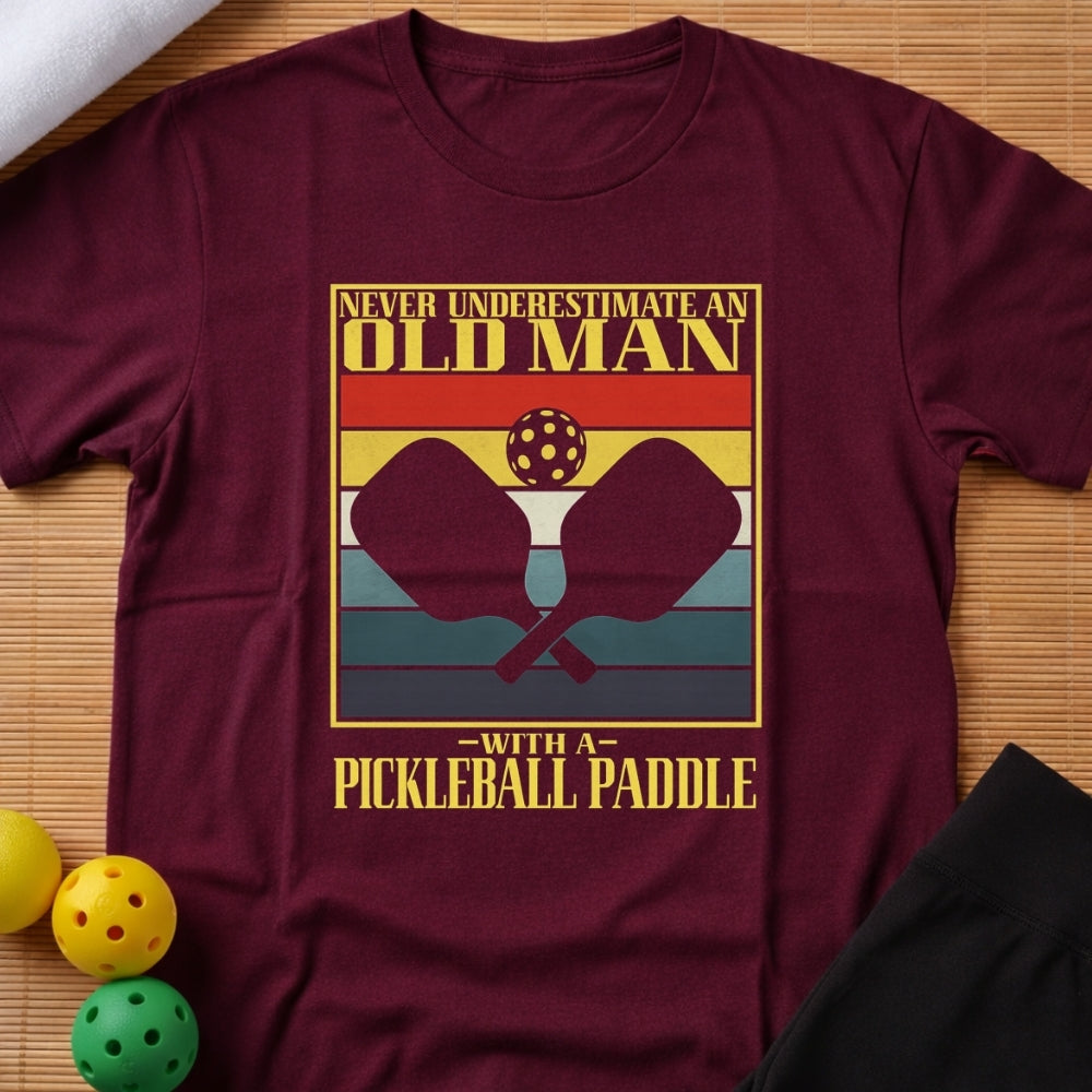 Pickleball Old Man T-shirt