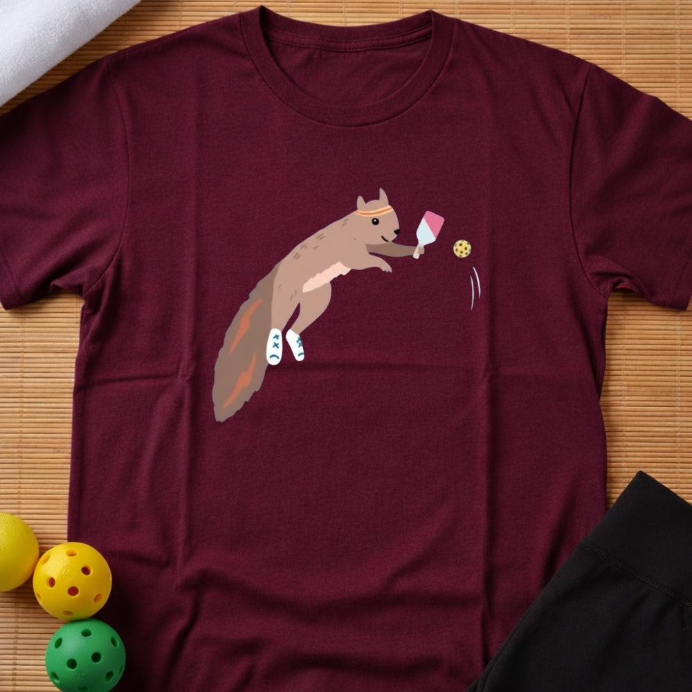 Pickleball Squirrel T-Shirt