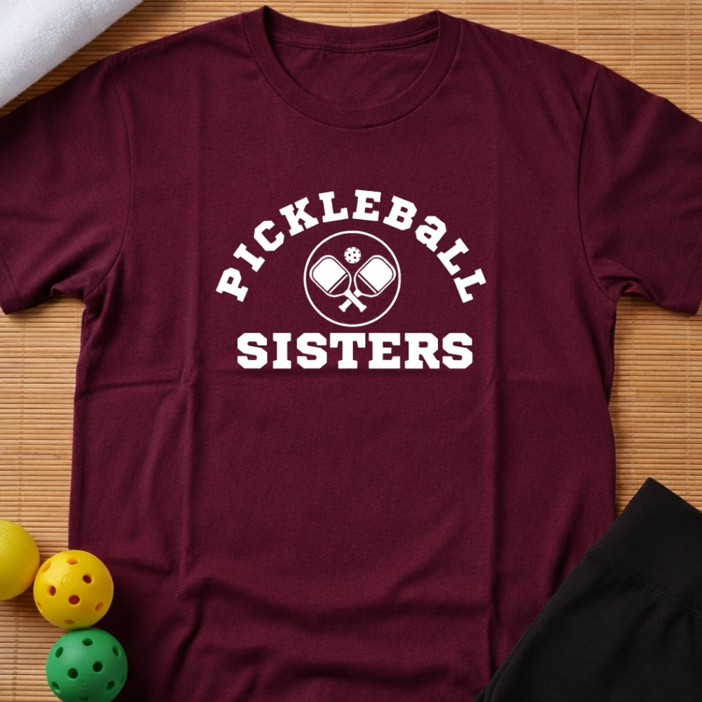 Pickleball Team Sisters T-Shirt