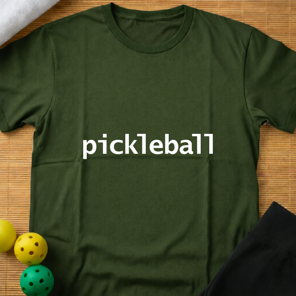 Minimalistic Pickleball T-Shirt