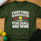 Wine & Pickleball T-Shirt