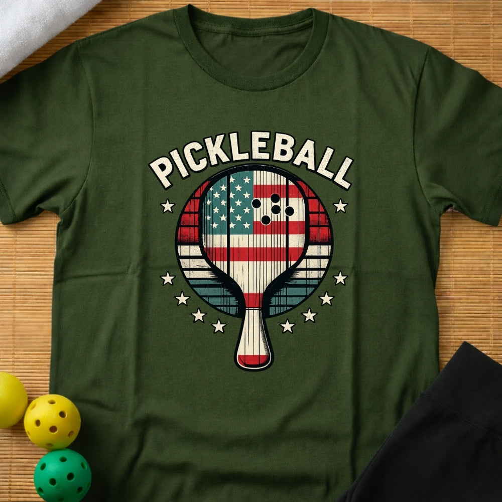 Retro Pickleball TShirt
