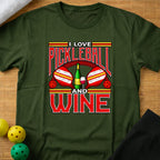 Pickleball Wine T-Shirt