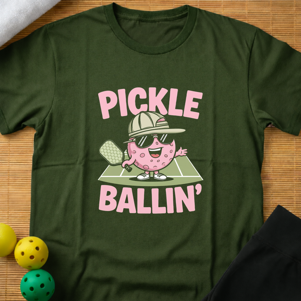 Pickle Ballin' T-Shirt