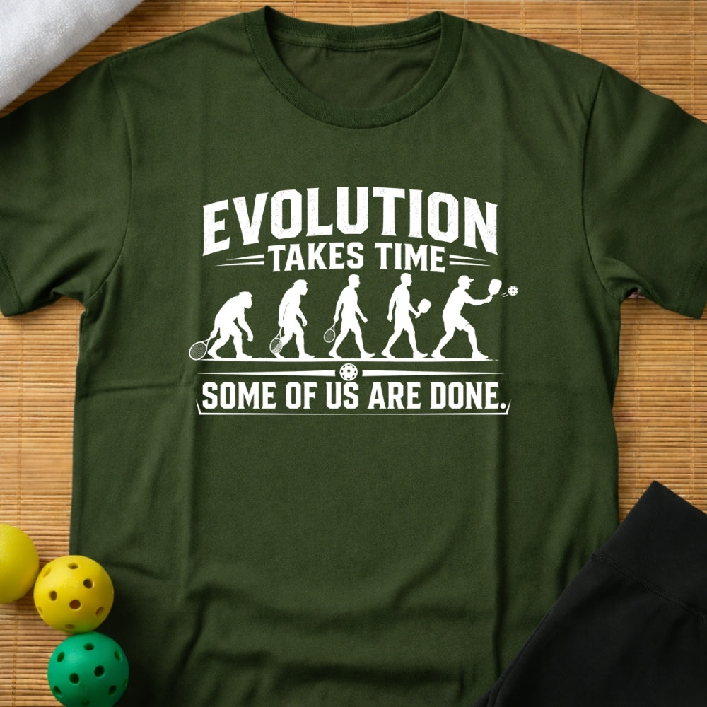 Funny Evolution Pickleball Shirt