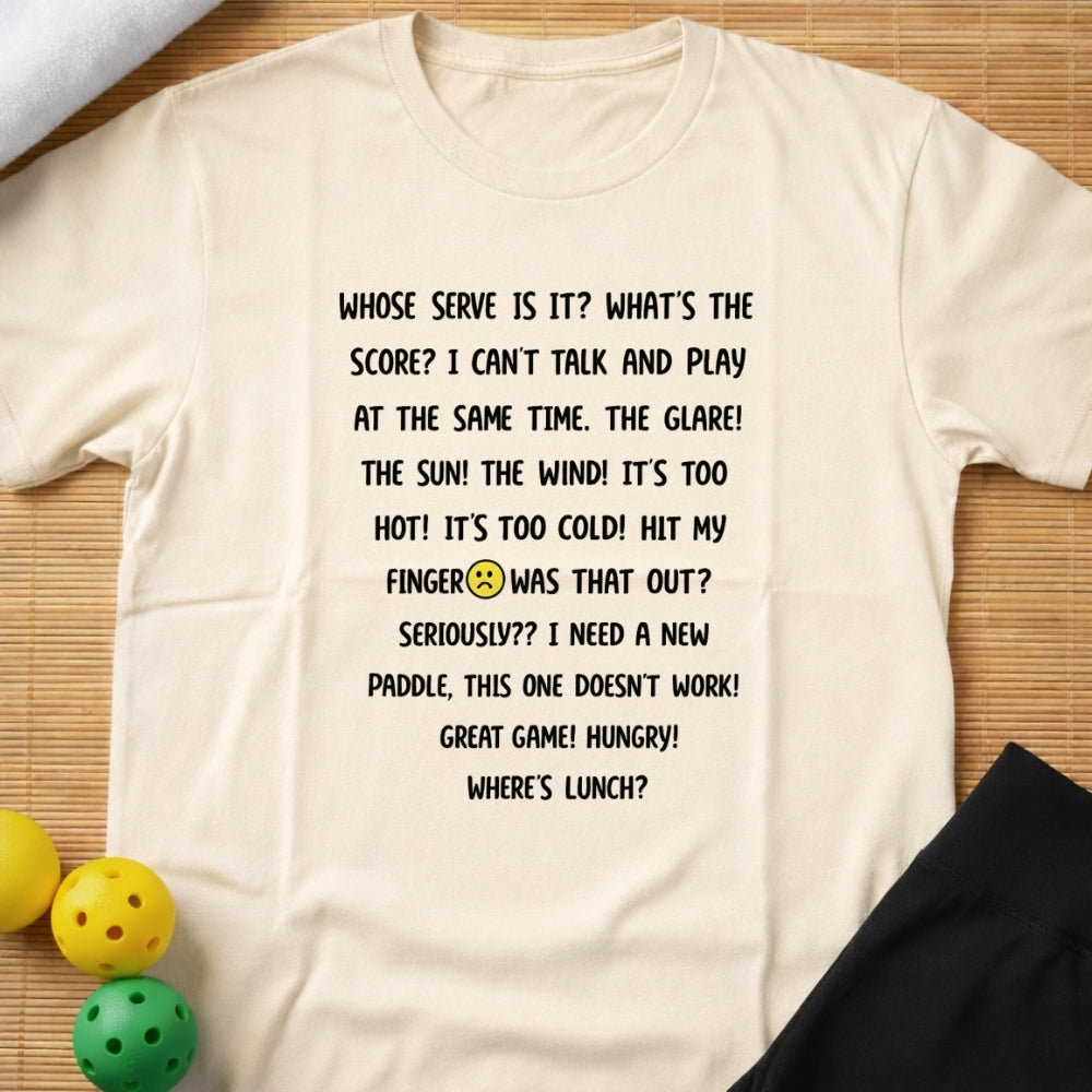 Pickleball Talk T-Shirt