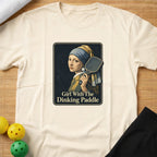 Girl With The Dinking Paddle T-Shirt