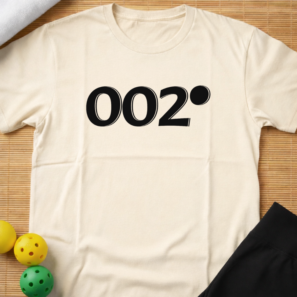 Zero Zero Two Funny Pickleball T-Shirt