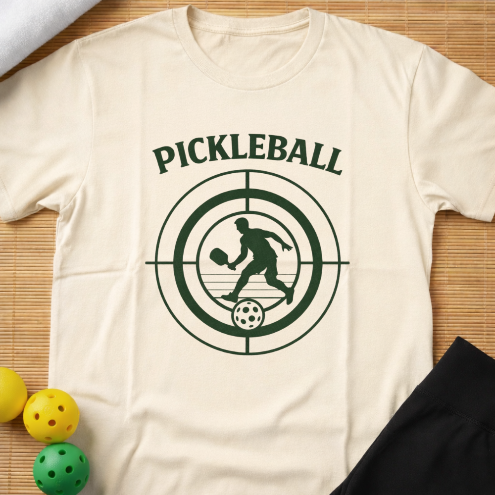 Pickleball - Target T-Shirt (E)
