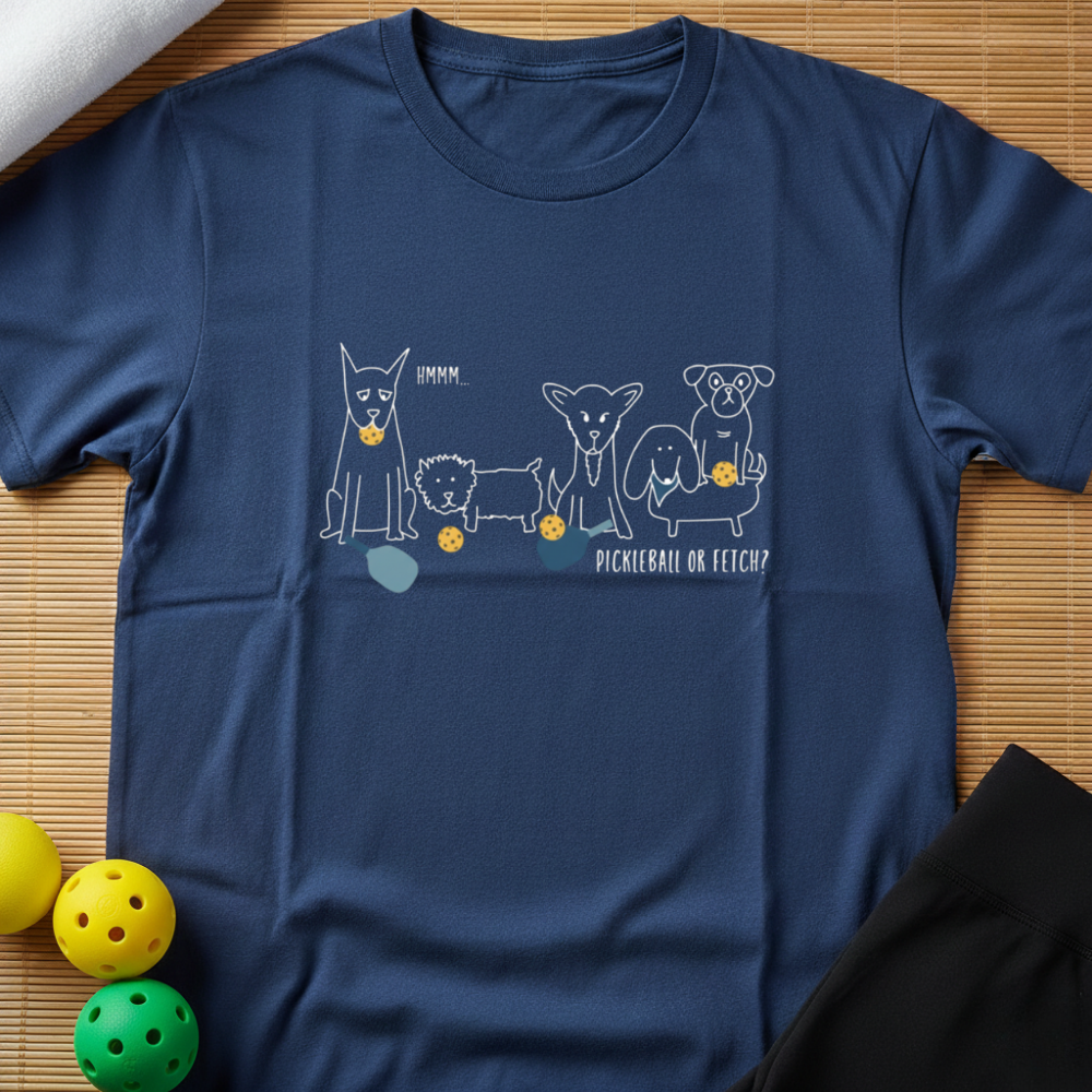 Dogs Pickleball T-Shirt