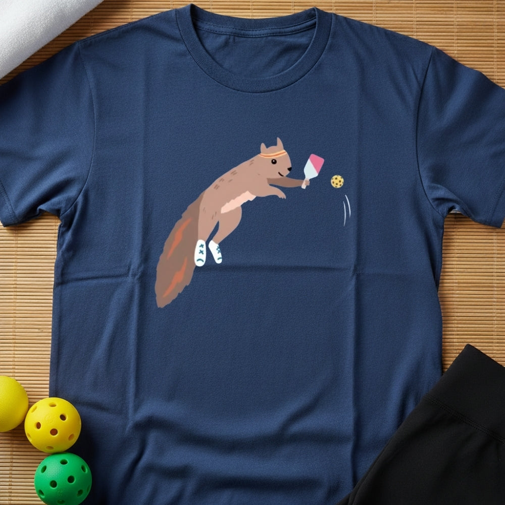 Pickleball Squirrel T-Shirt