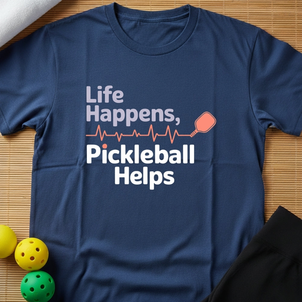 Pickleball Helps Funny T-Shirt