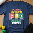 Improves Memory Pickleball T-Shirt