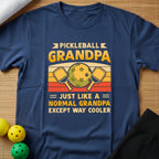 Cool Pickleball Grandpa T-Shirt