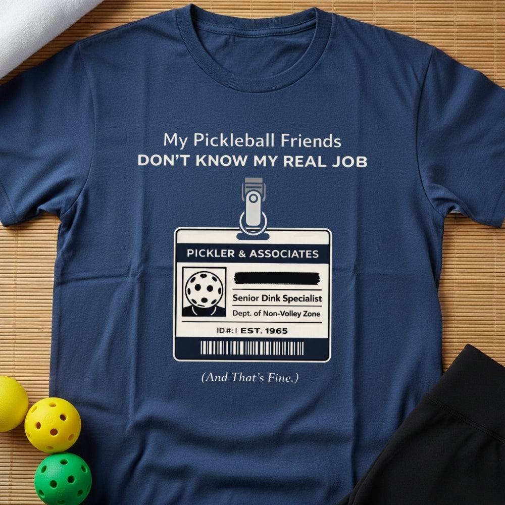Real Job Pickleball T-Shirt