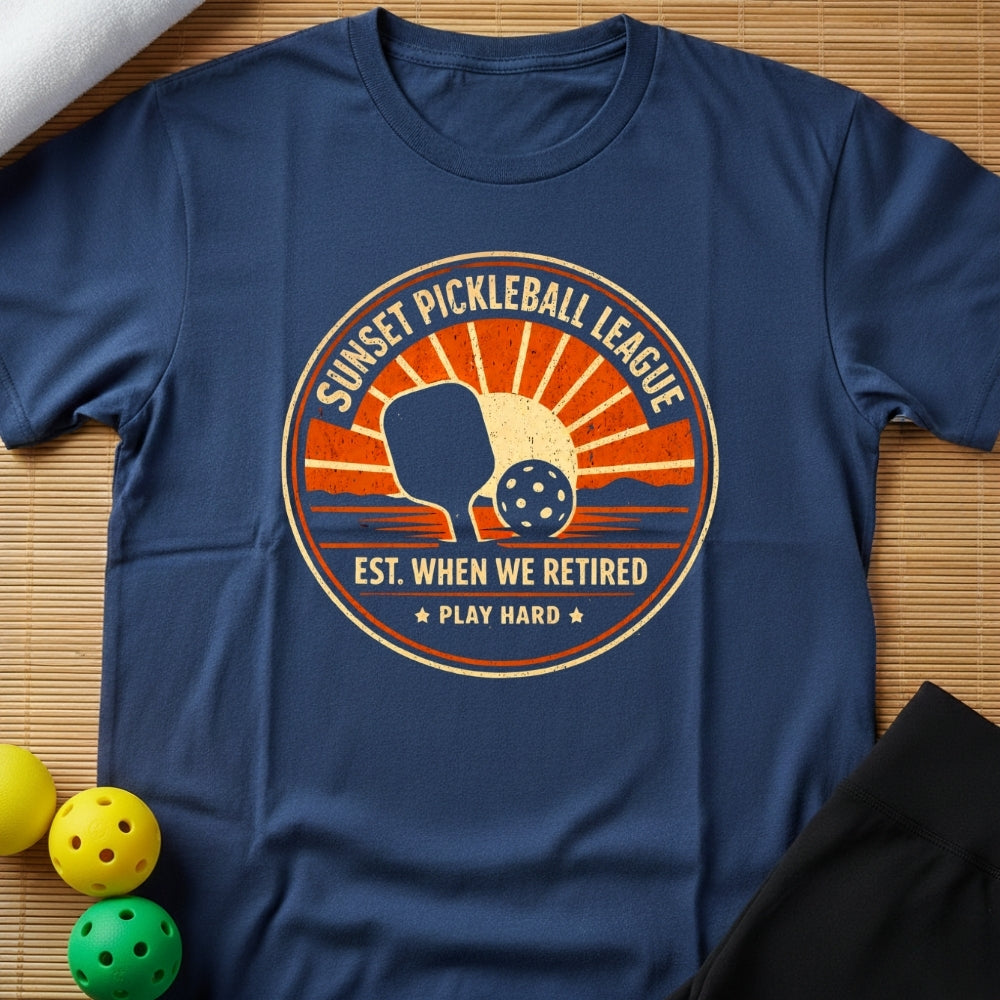 Sunset Pickleball League Shirt