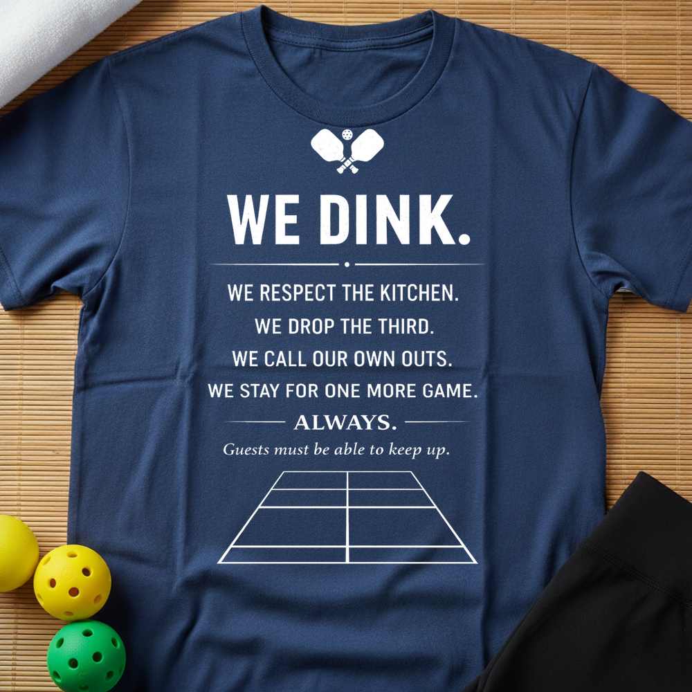 We Dink T-Shirt