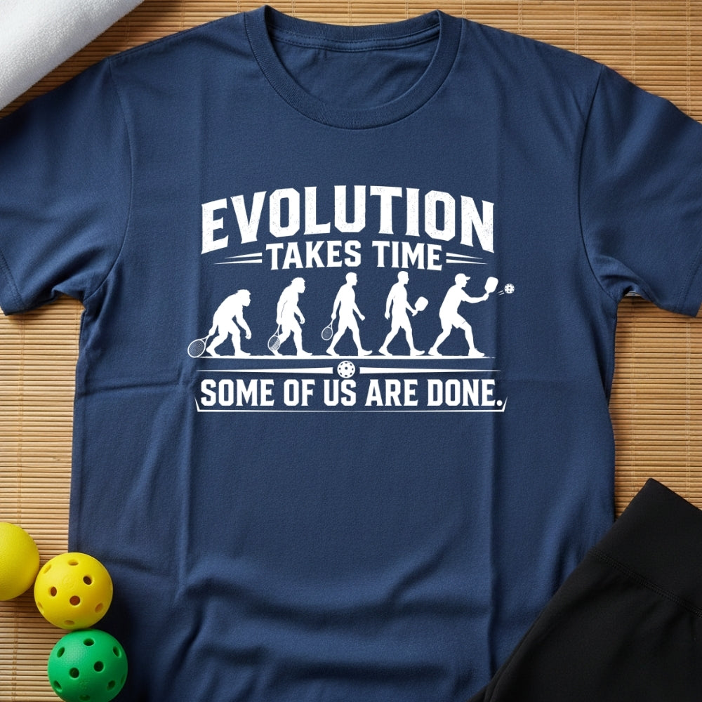 Funny Evolution Pickleball Shirt