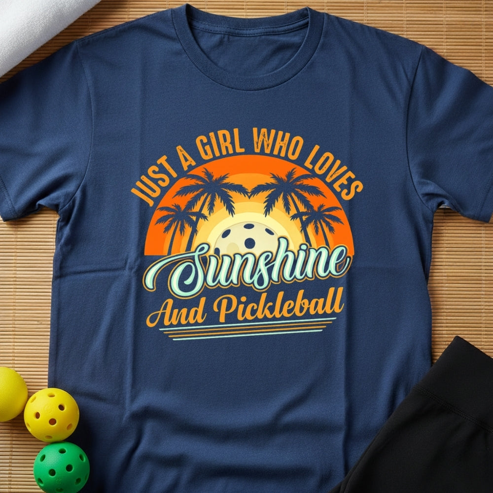 Sunshine & Pickleball T-Shirt