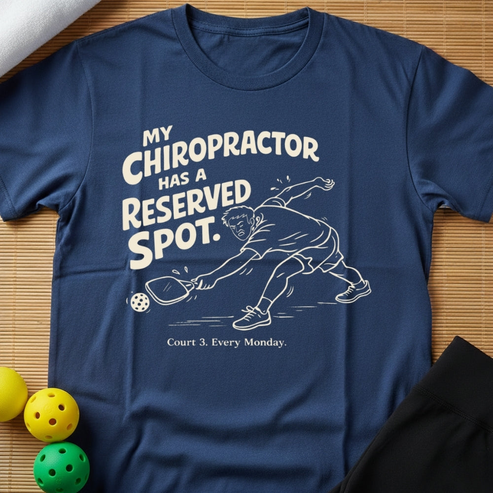 Chiropractor Pickleball T-Shirt
