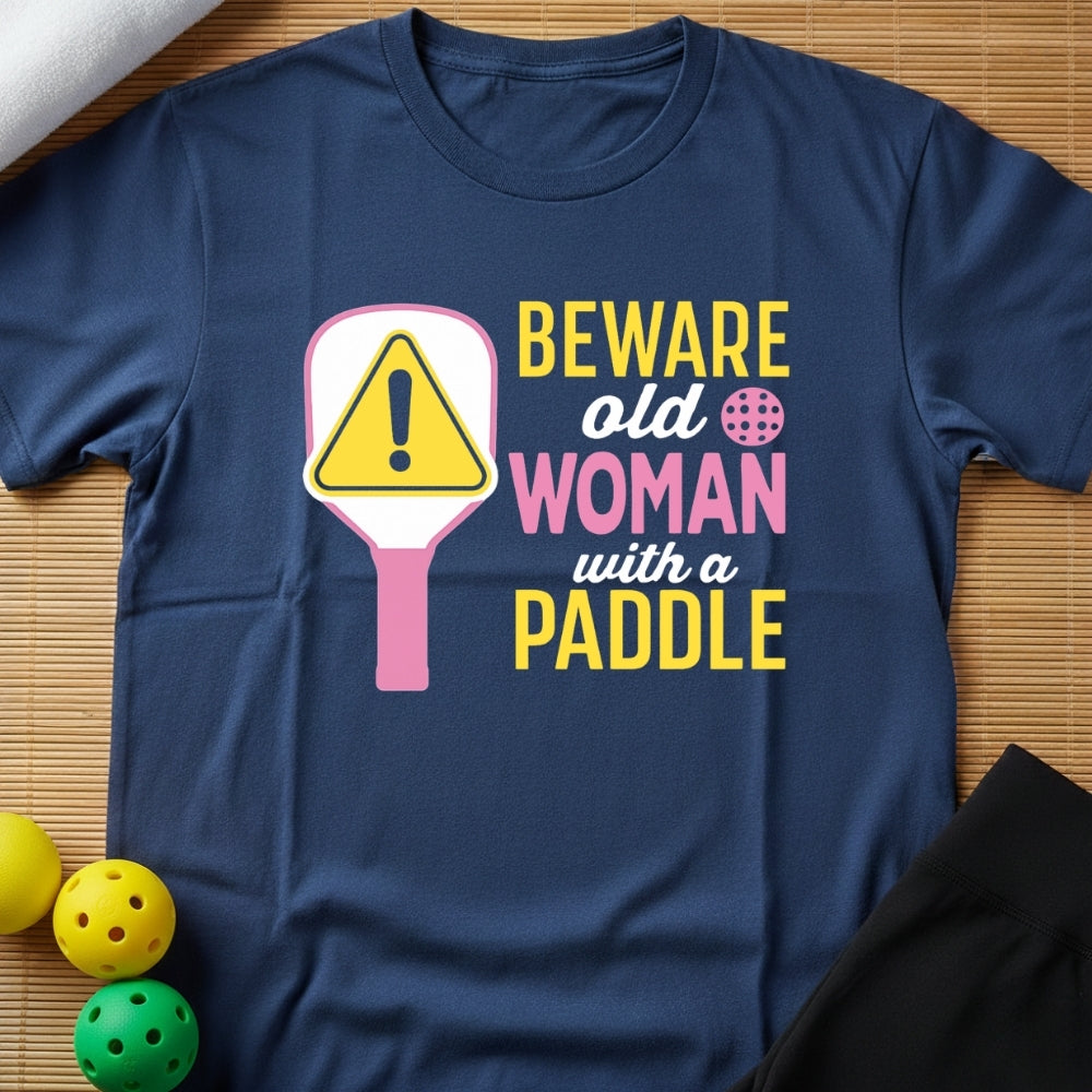 Old Woman Paddle T-Shirt