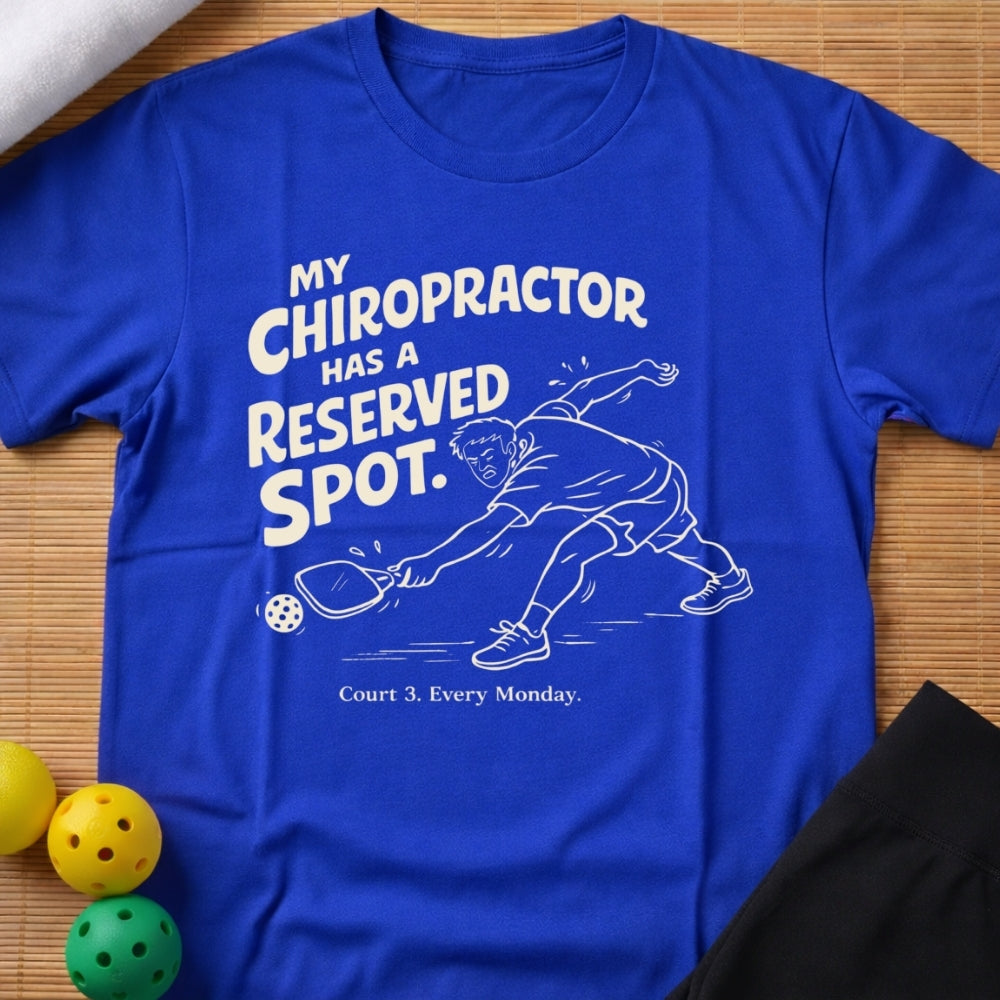 Chiropractor Pickleball T-Shirt