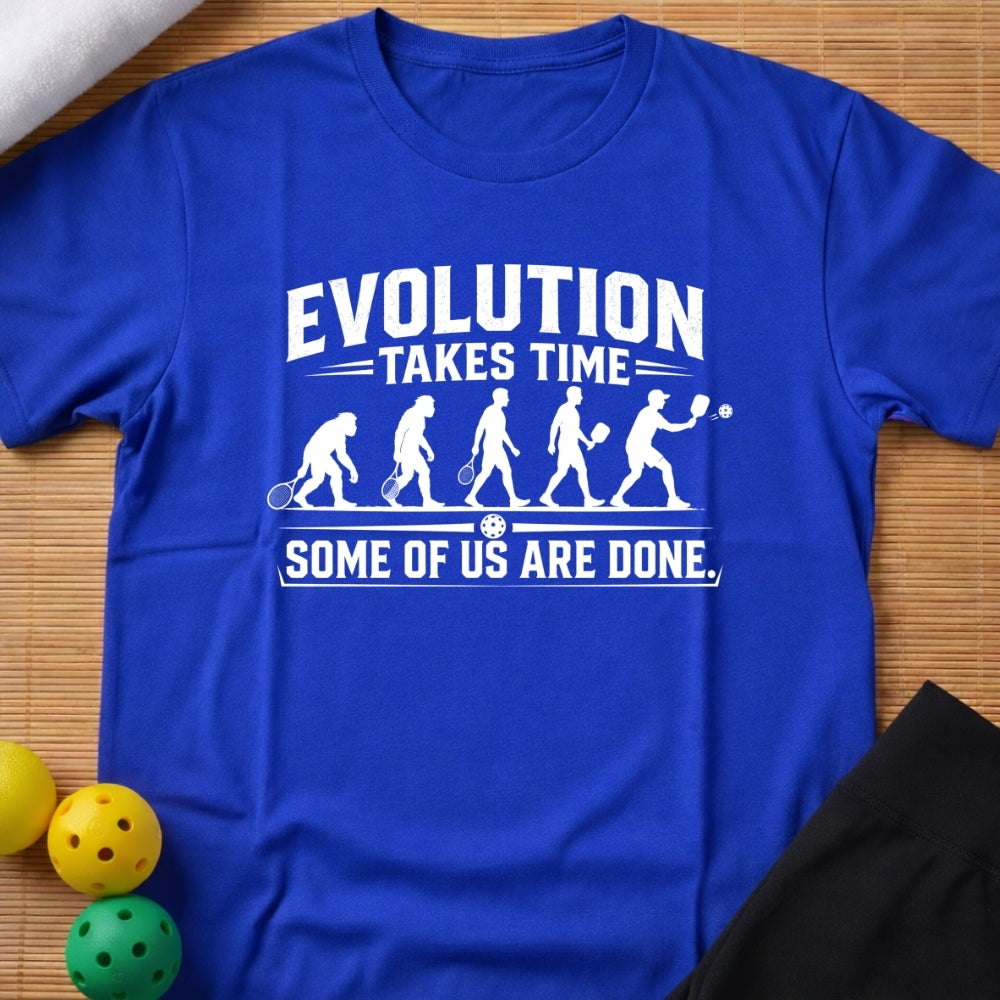 Funny Evolution Pickleball Shirt