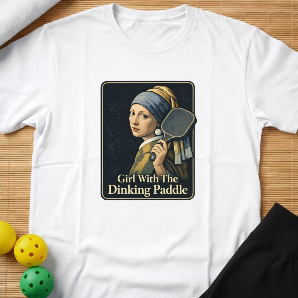 Girl With The Dinking Paddle T-Shirt