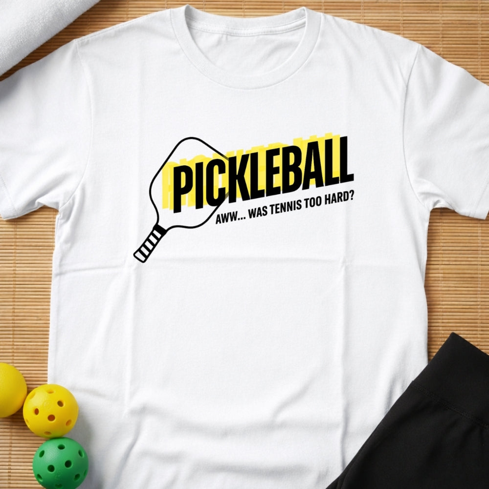 Pickleball Tennis Sarcasm T-Shirt